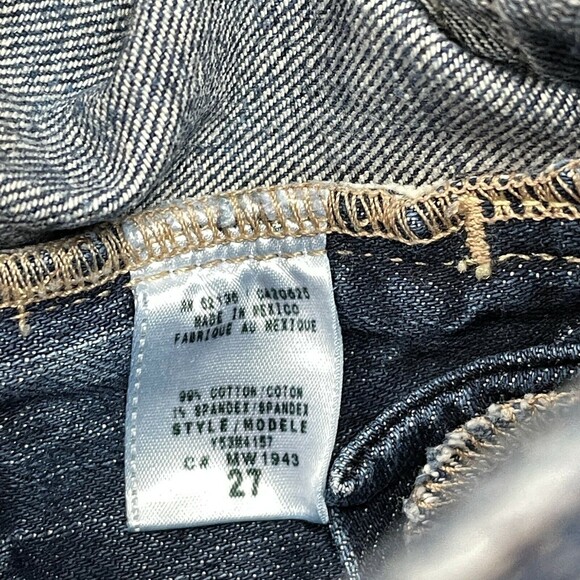 Guess Jeans Modele Women's Denim Pants 27 Blue Bootcut - Picture 6 of 8